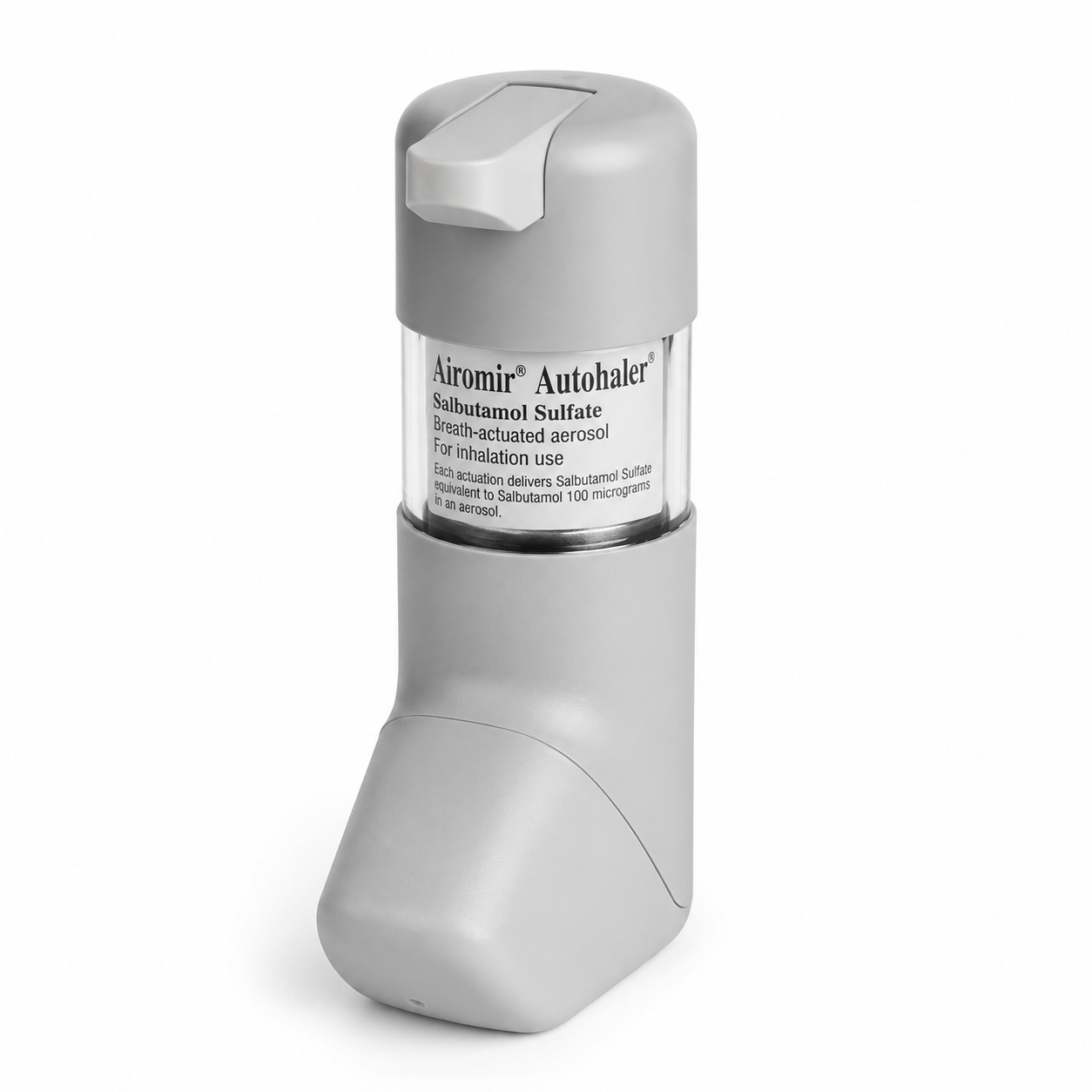Autohaler breath-actuated pressurised metered-dose inhaler