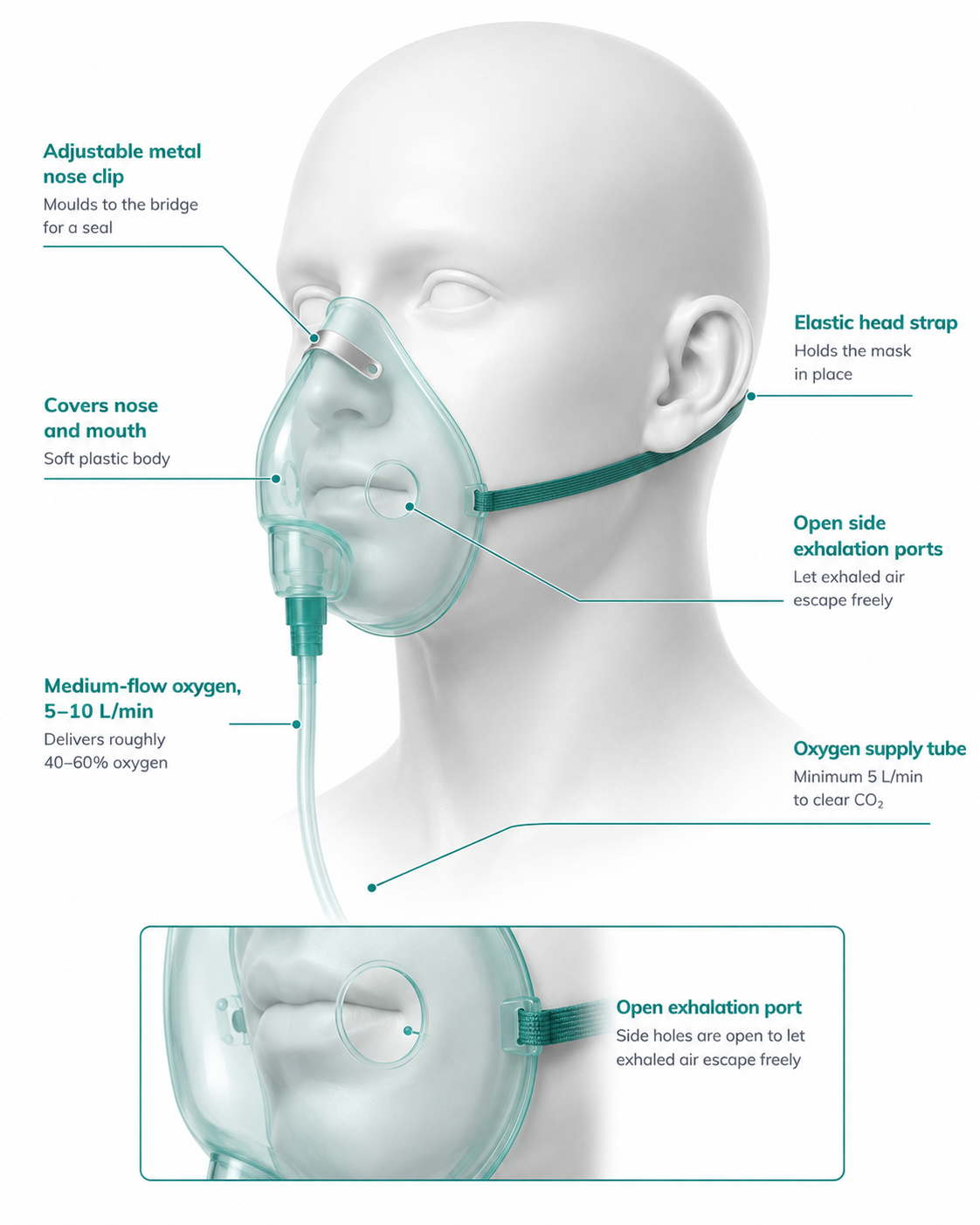 Simple / Hudson mask